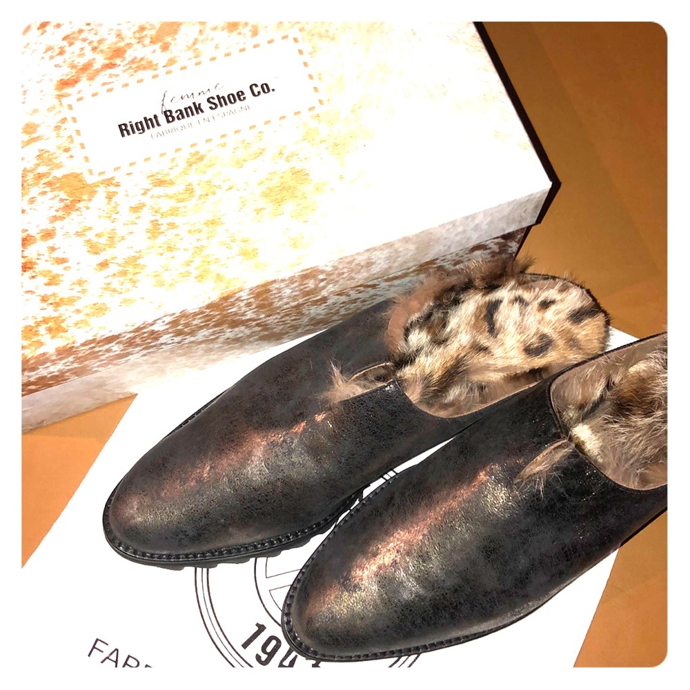 Right Bank Shoe Co Gaunt Asphalt Jungle Mule